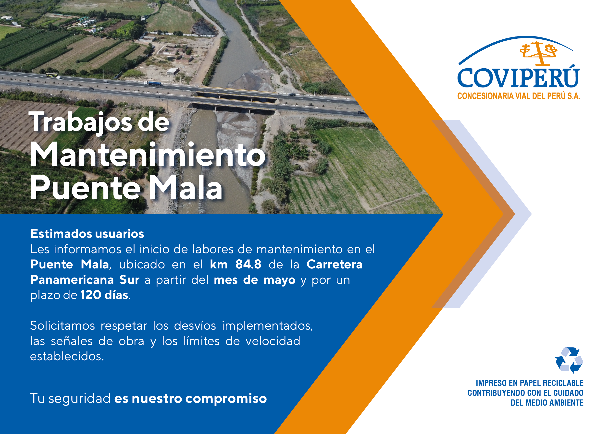 Trabajos de Mantenimiento Puente Mala